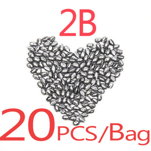 20PCS/Bag 1B to 7B Carp Fishing Solid