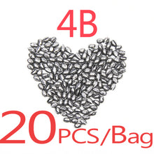 20PCS/Bag 1B to 7B Carp Fishing Solid