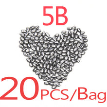 20PCS/Bag 1B to 7B Carp Fishing Solid