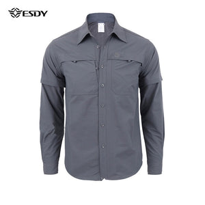 Hiking Shirt Men Quick Dry Outdoor Shirt