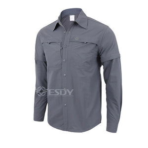 Hiking Shirt Men Quick Dry Outdoor Shirt