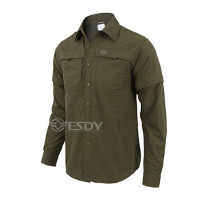 Hiking Shirt Men Quick Dry Outdoor Shirt