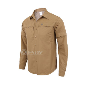 Hiking Shirt Men Quick Dry Outdoor Shirt