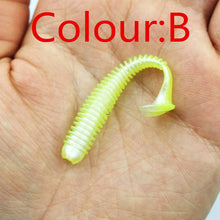 10pcs/lot 5.5cm 0.8g Artificial Soft Bait Worm Swimbaits