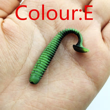 10pcs/lot 5.5cm 0.8g Artificial Soft Bait Worm Swimbaits