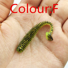 10pcs/lot 5.5cm 0.8g Artificial Soft Bait Worm Swimbaits