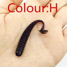 10pcs/lot 5.5cm 0.8g Artificial Soft Bait Worm Swimbaits