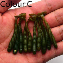 10 Pcs/pack 0.7g 5cm for Fishing Worm