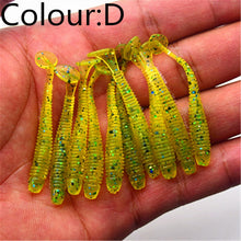 10 Pcs/pack 0.7g 5cm for Fishing Worm