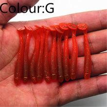10 Pcs/pack 0.7g 5cm for Fishing Worm
