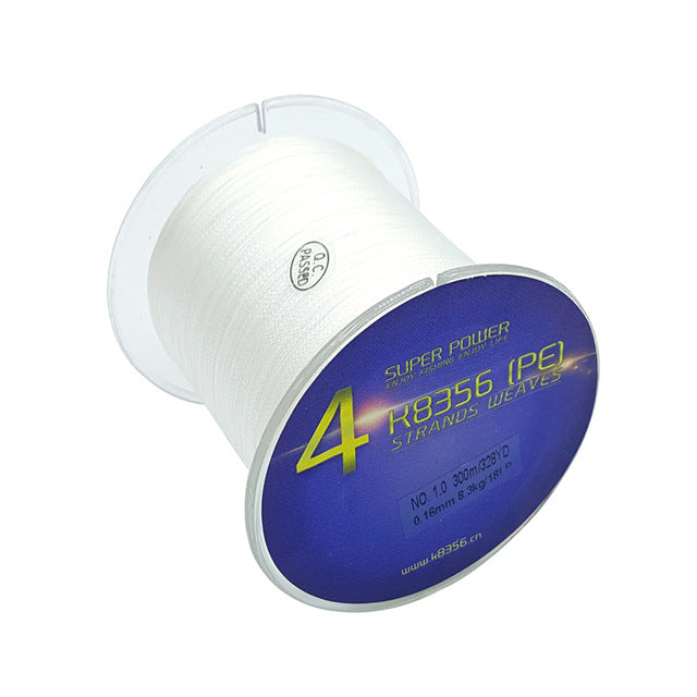 K8356 300M/328Yards 4 Stands PE Line