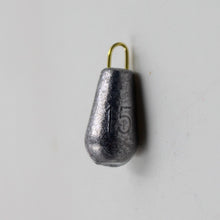5Pcs/lot water drop shape weights lead fishing