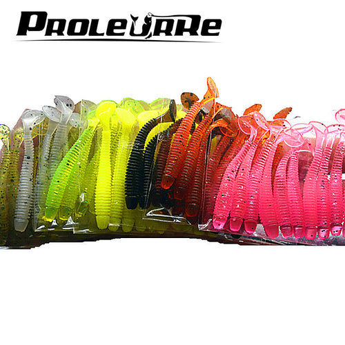 10 Pcs/pack 0.7g 5cm for Fishing Worm