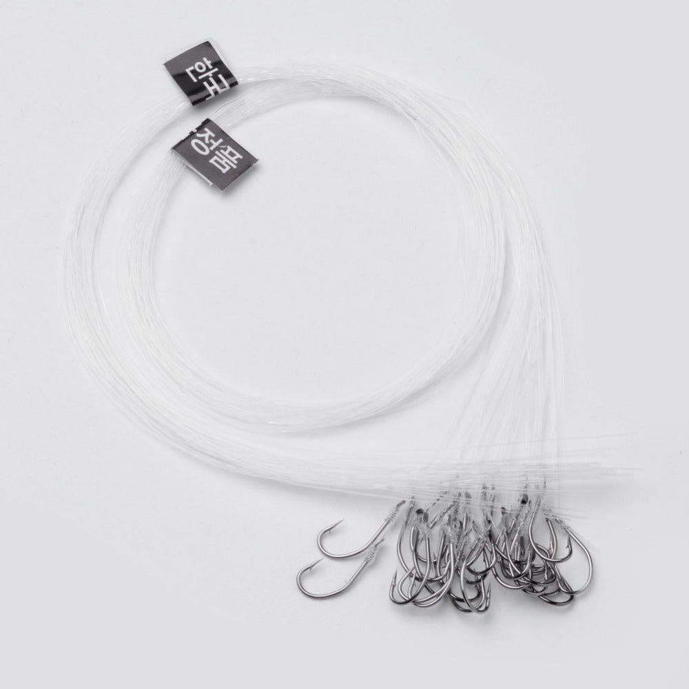 1 Bag String Fishing Hook Fish Hook Black