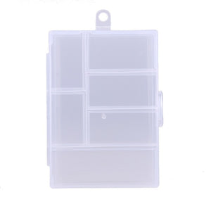 6/10/12 Compartments Storage Case Box Plastic