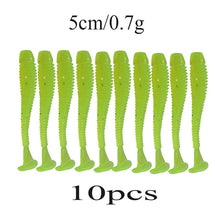 10pcs Minnow Fishing Lure Pesca Soft Baits Leurre