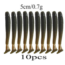 10pcs Minnow Fishing Lure Pesca Soft Baits Leurre