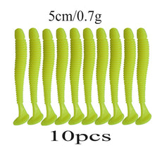 10pcs Minnow Fishing Lure Pesca Soft Baits Leurre