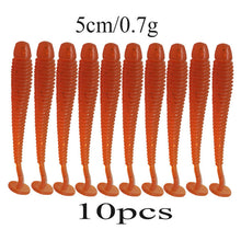 10pcs Minnow Fishing Lure Pesca Soft Baits Leurre