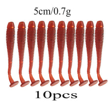 10pcs Minnow Fishing Lure Pesca Soft Baits Leurre