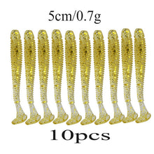 10pcs Minnow Fishing Lure Pesca Soft Baits Leurre