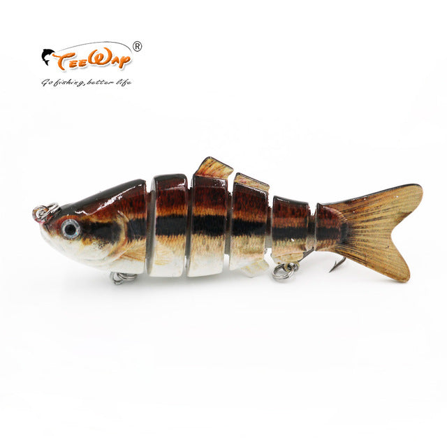 Fishing Wobbler Lifelike Fishing Lure 6 Segment