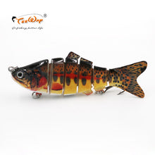 Fishing Wobbler Lifelike Fishing Lure 6 Segment