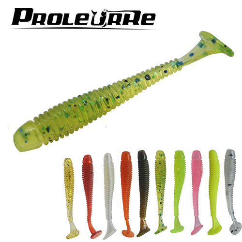 10pcs Minnow Fishing Lure Pesca Soft Baits Leurre