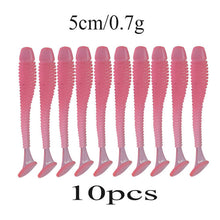 10pcs/lot Wobblers Soft Bait Saturn Worm