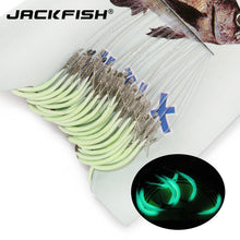 JACKFISH 12-18# 30pcs/Sets Luminous Fishing