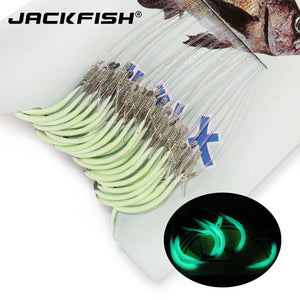 JACKFISH 12-18# 30pcs/Sets Luminous Fishing
