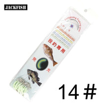 JACKFISH 12-18# 30pcs/Sets Luminous Fishing